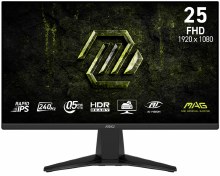 MSI MAG 255F X24 - 24.5" IPS, 1920 x 1080 FHD, 240Hz, 0.5ms, Adaptive-Sync