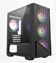 MSI PRO FORGE M051A Case - MicroATX-Tower, Black