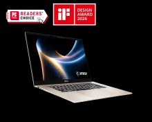 MSI Prestige 16 AI+ C3MG 16inch Ultra X9 32GB RAM 2TB SSD Beige Gold Laptop