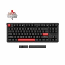 Keychron C3 Pro QMK/VIA TKL Red Backlight Wired Mechanical Keyboard Red Switch (C3P-A1)