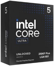 Intel Core Ultra 5 250KF - LGA 1851, 30MB cache, up to 5.3GHz, No Cooler Included