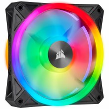 Corsair QL120 RGB Fan Pack - 1 Pack, 120mm, Black