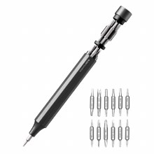 HOTO Mini Screwdriver Set - 24-in-1 Set, Grey