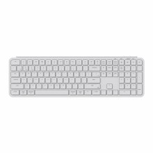 Keychron B6 Pro - Low Profile, Wired and Wireless, Ivory White - KBKCB6PK8