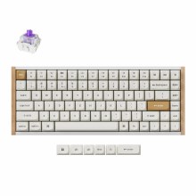 Keychron K2 HE Special Edition - Standard Profile, Wired and Wireless, Hot-Swappable, Gateron Double-Rail Magnetic Nebula Switch, White - KBKCK2HQ1