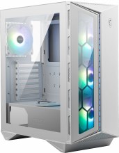 MSI MPG Gungnir 110R White Tempered Glass Mid-Tower ATX Case MSI MPG Gungnir 110R White Tempered Glass Mid-Tower ATX Case