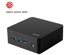 EX-DISPLAY: MSI Cubi NUC 1M-002BAU - Intel Core i5 120U, Barebones, Power Switch Cable, Black, 3 Year Warranty