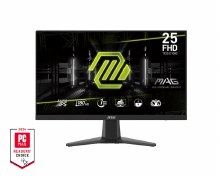 MSI MAG 256F - 24.5" Rapid IPS, 1920 x 1080 FHD, 180Hz, 1ms, Adaptive-Sync