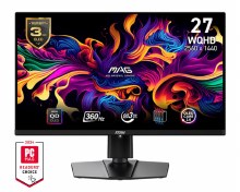 EX-DISPLAY: MSI MAG 271QPX QD-OLED E2 - 26.5" QD-OLED, 2560 x 1440 WQHD, 240Hz, 0.03ms, AMD FreeSync Premium Pro