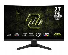 MSI MAG 275CF X24 - 27" Rapid VA, 1920 x 1080 FHD, 240Hz, 0.5ms, AMD FreeSync Premium