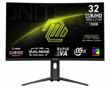 MSI MAG 321CUPDF - 32" Rapid VA, 3840 x 2160 UHD, 160Hz, 0.5ms, AMD FreeSync Premium