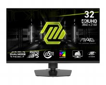 EX-DISPLAY: MSI MAG 322URDF E16 - 31.5" Rapid IPS, 3840 x 2160 UHD (Normal Mode)/1920 x 1080 FHD (Dual Mode), 160Hz (Normal Mode)/320Hz (Dual Mode), 0.5ms, AMD FreeSync Premium