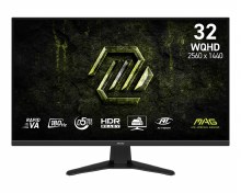 MSI MAG 325QF E18V - 31.5" Rapid VA, 2560 x 1440 WQHD, 180Hz, 0.5ms, Adaptive-Sync