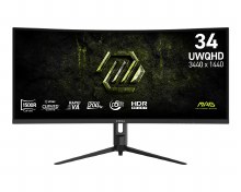EX-DISPLAY: MSI MAG 342CQRF E20 - 34" Rapid VA, 3440 x 1440 UWQHD, 200Hz, 0.5ms, AMD FreeSync Premium