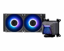 MSI MAG CORELIQUID A15 240 CPU Cooler - Liquid All-In-One Cooler, 240mm, Black