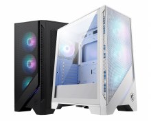 MSI MAG FORGE 320R AIRFLOW Case (White Color)