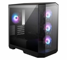 MSI MAG PANO M100R Case - Micro-ATX Tower, Black