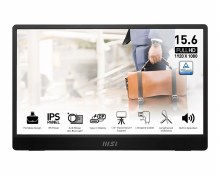 MSI PRO MP161 E2U - 15.6" IPS, 1920 x 1080 FHD, 60Hz, 4ms