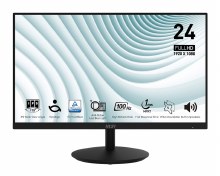 MSI PRO MP242A - 23.8" IPS, 1920 x 1080 FHD, 100Hz, 1ms