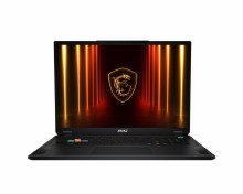 MSI Stealth A18 AI+ A3XWJG-014AU Midnight Black 18" 16:10 UHD+ (3840x2400), MiniLED, 120Hz 5090 24GB AMD Ryzen AI 9 HX 370 DDR5 32GB*2 2TB NVMe PCIe Gen4x4 SSD Windows 11 Pro 4 cell, 99.99Whr 2 Year Wty MSI Stealth A18 AI+ A3XWJG-014AU Midnight Black 18" 16:10 UHD+ (3840x2400), MiniLED, 120Hz 5090 24GB AMD Ryzen AI 9 HX 370 DDR5 32GB*2 2TB NVMe PCIe Gen4x4 SSD Windows 11 Pro 4 cell, 99.99Whr 2 Year Wty
