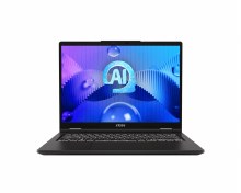 MSI Venture 14 AI A1MG-013AU Solid Gray 14" 16:10 2.8K (2880x1800), OLED, 120Hz Intel Arc Graphics Intel Core Ultra 7 155H DDR5 8GB*2 512GB NVMe PCIe SSD Gen4x4 Windows 11 Home 4 cell, 55.2Whr 1 Year Wty MSI Venture 14 AI A1MG-013AU Solid Gray 14" 16:10 2.8K (2880x1800), OLED, 120Hz Intel Arc Graphics Intel Core Ultra 7 155H DDR5 8GB*2 512GB NVMe PCIe SSD Gen4x4 Windows 11 Home 4 cell, 55.2Whr 1 Year Wty