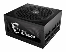 MSI MPG A850GF 850W Up to 90% (80 Plus Gold) ATX Power Supply Unit - PSM-A850GF MSI MPG A850GF 850W Up to 90% (80 Plus Gold) ATX Power Supply Unit - PSM-A850GF