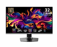 MSI MPG 321URX QD-OLED - 31.5" QD-OLED, 3840 x 2160 UHD, 240Hz, 0.03ms, AMD FreeSync Premium Pro
