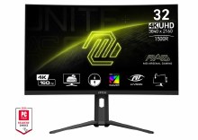 EX-DISPLAY: MSI MAG 321CUP - 31.5" VA, 3840 x 2160 UHD, 160Hz, 1ms, AMD FreeSync Premium