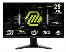 MSI MAG 255F E20 - 24.5" Rapid IPS, 1920 x 1080 FHD, 200Hz, 0.5ms Gaming Monitor