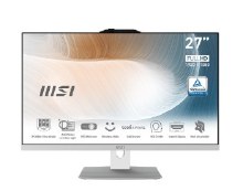 EX DISPLAY: MSI Modern AM272P 1M-620AU - i5-120U - 16GB - 1TB SSD - 27" - Wireless KBM - Webcam - W11P - White