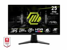Ex Display: MSI MAG 255XF - 24.5" Rapid IPS, 1920 x 1080 FHD, 300Hz, 1ms, AMD FreeSync Premium Ex Display: MSI MAG 255XF - 24.5" Rapid IPS, 1920 x 1080 FHD, 300Hz, 1ms, AMD FreeSync Premium