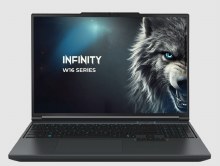 Infinity W16-U9R7TIBW-899  Gaming Laptop - Intel U9 275HX - DDR V 16GB*1 (5600MHz) - 1TB M.2 NVMe Gen4 - RTX 5070 Ti - 16" WQXGA (2560 x 1600) - 300Hz - Windows 11 Home  - 2 Year Warranty