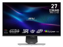 MSI MPG 274URFW E16M - 27" 3840 x 2160 UHD, 160Hz, OLED Gaming Monitor - White
