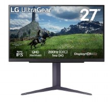 LG UltraGear 27GS85Q 27 Inch | QHD Nano IPS 200Hz Gaming Monitor