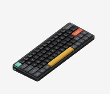 Nuphy Air60 V2 Low-Profile QMK/VIA Wireless Mechanical Keyboard (Black) (Wisteria)