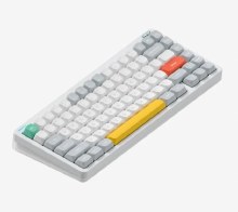 Nuphy Halo75 V2 Hot-Swappable RGB Backlight Wireless Mechanical Keyboard (Iconic White) (Mint Switch)