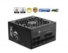 MSI MAG A1000GS PCIE5 II 1000W (80 Plus Gold) ATX Power Supply Unit