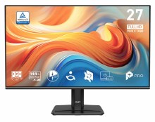 MSI PRO MP271 E14A - 27" IPS 1920 x 1080 FHD, 144Hz, 1ms