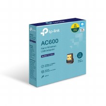 TP-Link Archer T2U Nano AC600 USB-A 2.0 WiFi Adaptor - 25MB 2.4GHz/54.125MB 5GHz per second - NWTL-ARCHERT2UNANO