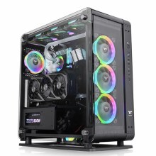 Thermaltake Core P6 Tempered Glass Case - Mid-Tower, Black