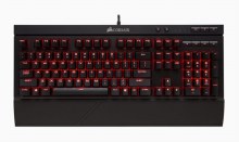 Corsair Gaming K68 Mechanical Keyboard, Backlit Red LED, Cherry MX Red