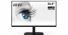 MSI PRO MP251 FHD 24.5" 1920*1080 IPS 100Hz Flat Screen Frameless Adjustable Stand Speakers