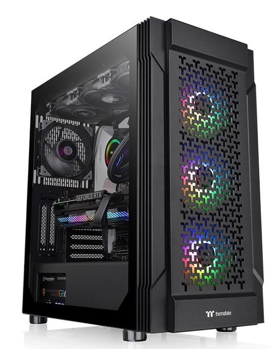 Thermaltake Versa T27 Tempered Glass ARGB Mid Tower E-ATX Case
