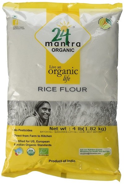 24 Mantra Organic Rice Flour 4lb