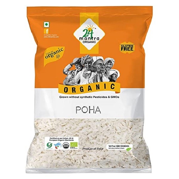 24 Mantra Organic Thick Poha 2lb