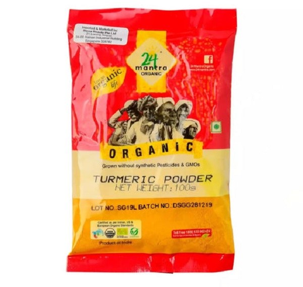 24 Mantra Organic Turmeric Powder 100gm