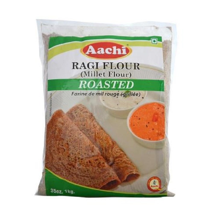 Aachi Ragi Flour Roasted 1kg