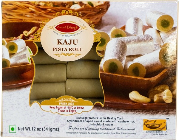 Anand Bhog Kaju Pista Roll 341gm