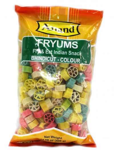 Anand Fryums Bhindi Cut Colour 400gm