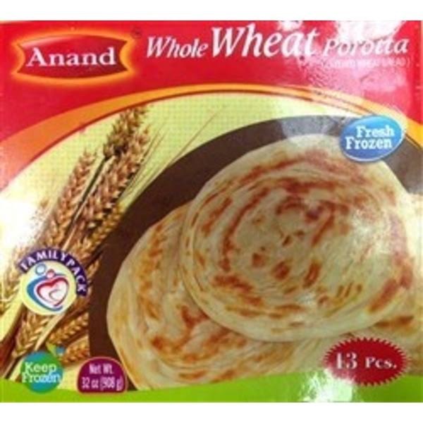 Anand Malabar Porotta Whole Wheat 2lb